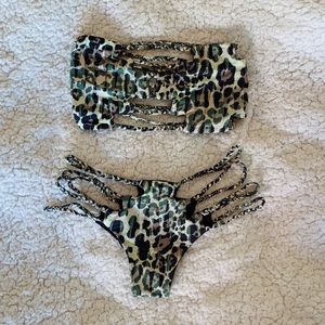 San Lorenzo reversible strappy bikini